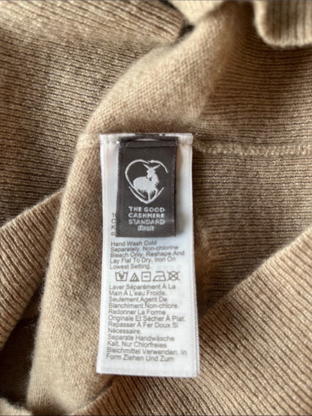 NWOT J. Crew | Cashmere Shrunken T-shirt | Heather Stone | Size M - Picture 7 of 12